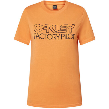 T-Shirt OAKLEY FACTORY PILOT Femme Orange 2023 OAKLEY Probikeshop 0